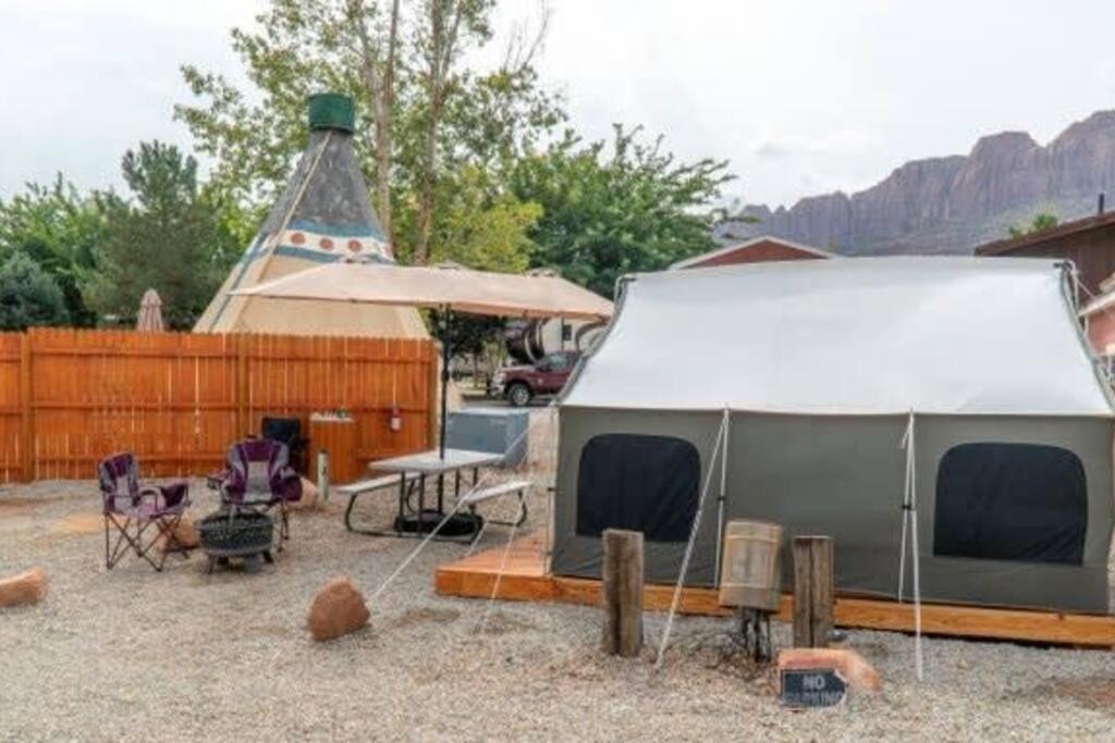 Moab Rv Resort Glamping Setup Tent In Rv Park #4 Ok-T4 Ngoại thất bức ảnh